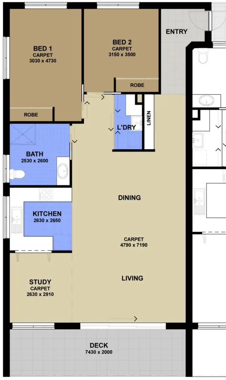 Floorplan of Homely retirement listing, 76/24 Kincumber Street, Kincumber NSW 2251