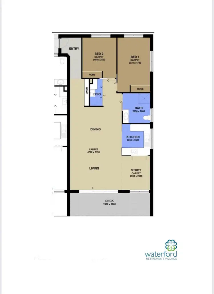 Floorplan of Homely retirement listing, 76/24 Kincumber Street, Kincumber NSW 2251