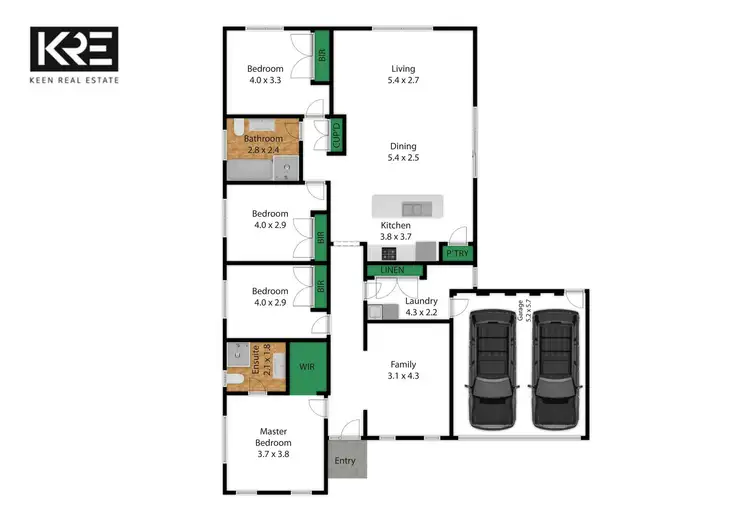 Floorplan of Homely house listing, 18 Gaudi Boulevard, Corinella VIC 3984