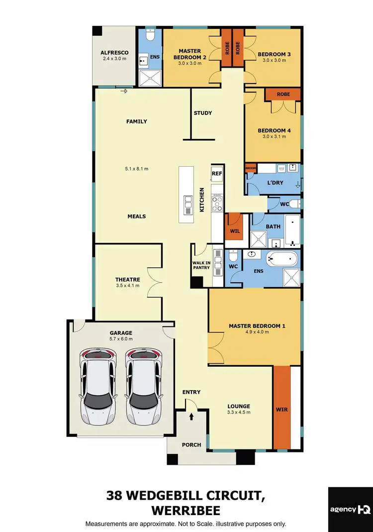 Floorplan of Homely house listing, 38 Wedgebill Circuit, Werribee VIC 3030