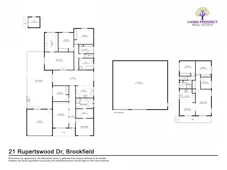 Floorplan of Homely house listing, 21 Rupertswood Drive, Brookfield VIC 3338