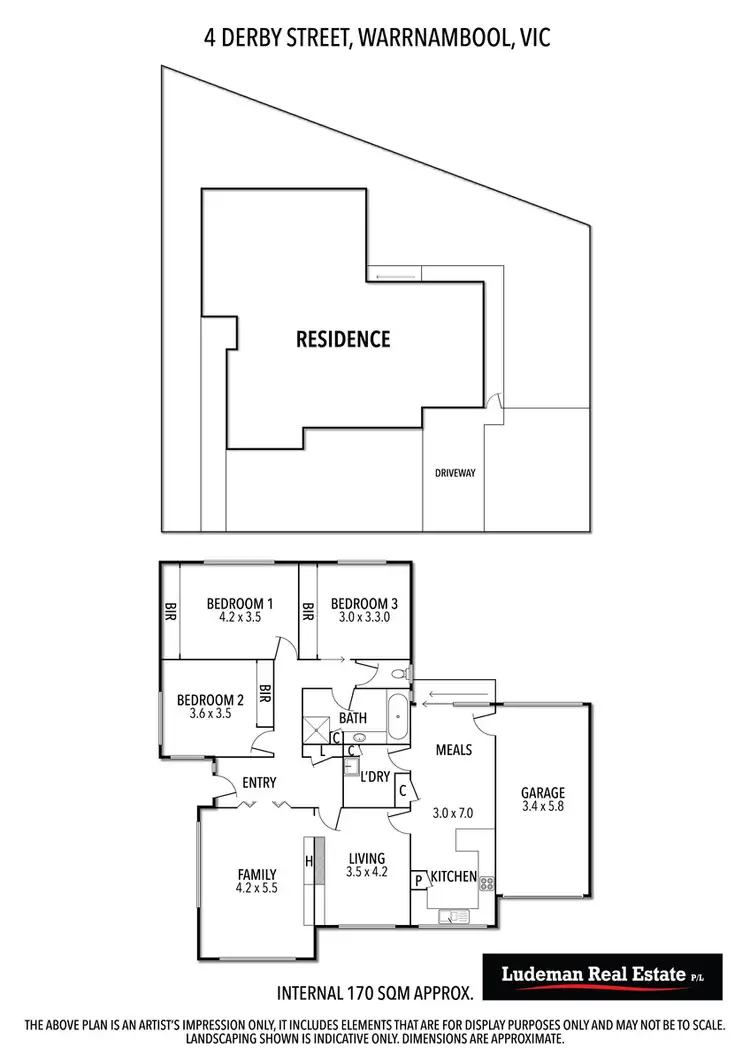 Floorplan of Homely house listing, 4 Derby Street, Warrnambool VIC 3280