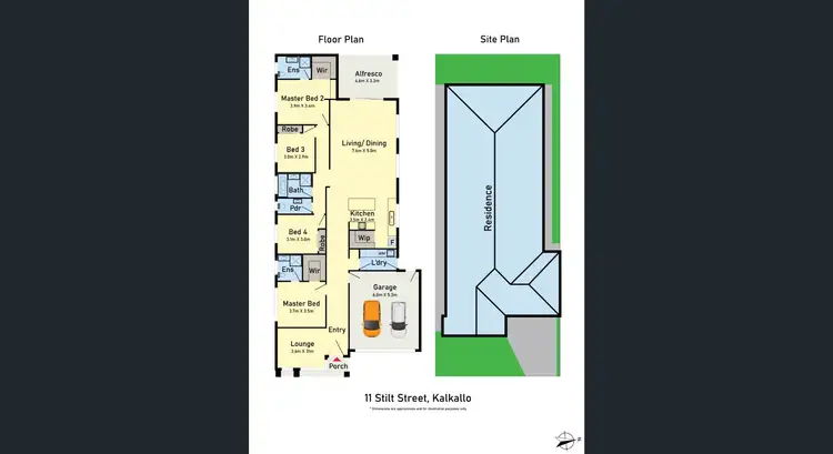 Floorplan of Homely house listing, 11 Stilt street, Kalkallo VIC 3064
