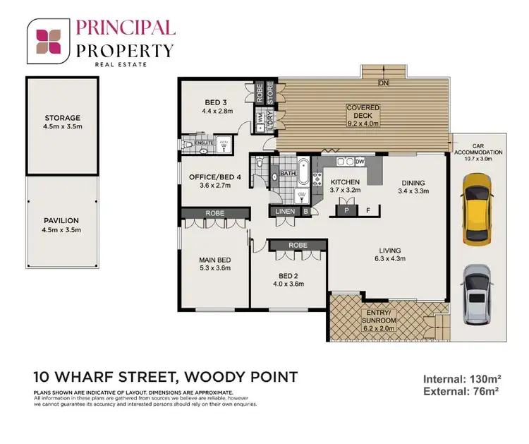 Floorplan of Homely house listing, 10 Wharf Street, Woody Point QLD 4019