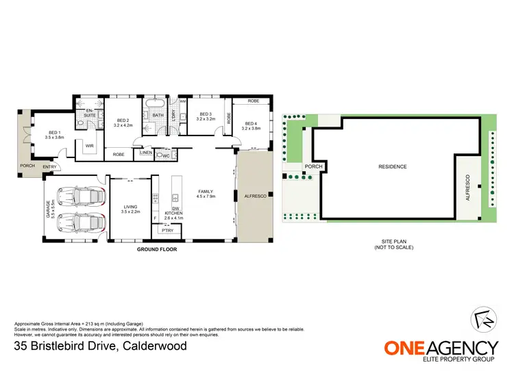 Floorplan of Homely house listing, 35 Bristlebird Drive, Calderwood NSW 2527