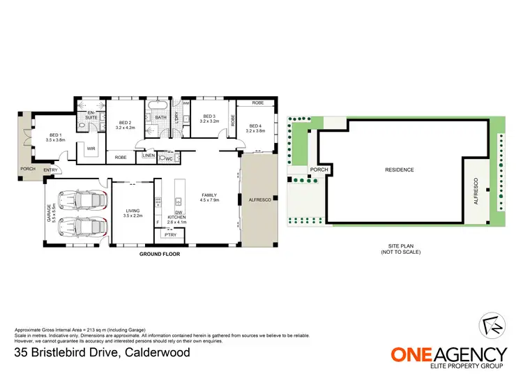 Floorplan of Homely house listing, 35 Bristlebird Drive, Calderwood NSW 2527