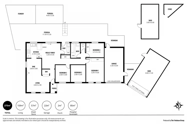 Floorplan of Homely house listing, 18 Patterson Court, Paralowie SA 5108