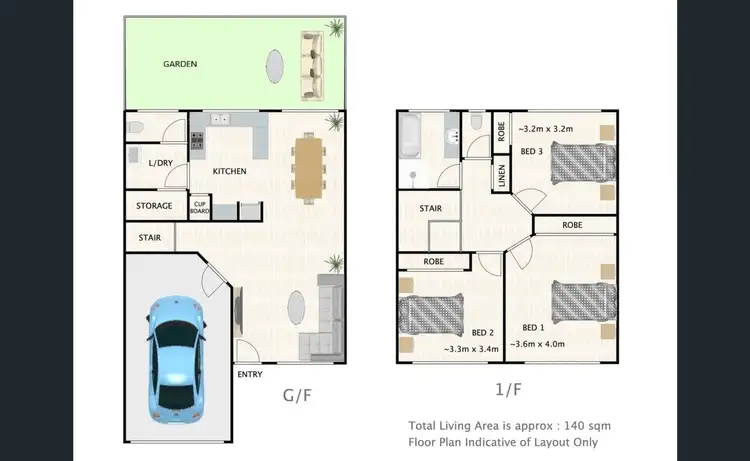 Floorplan of Homely townhouse listing, 48/3236 MOUNT LINDESAY HIGHWAY, Browns Plains QLD 4118