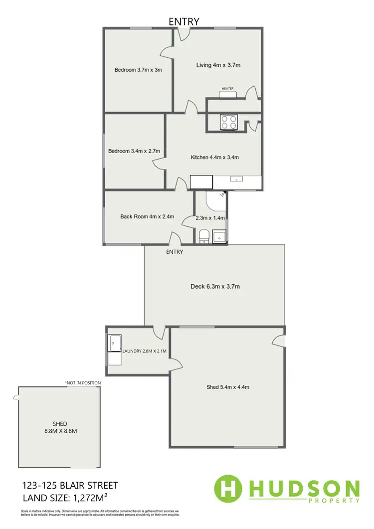 Floorplan of Homely house listing, 123 & 125 Blair Street, Portland VIC 3305