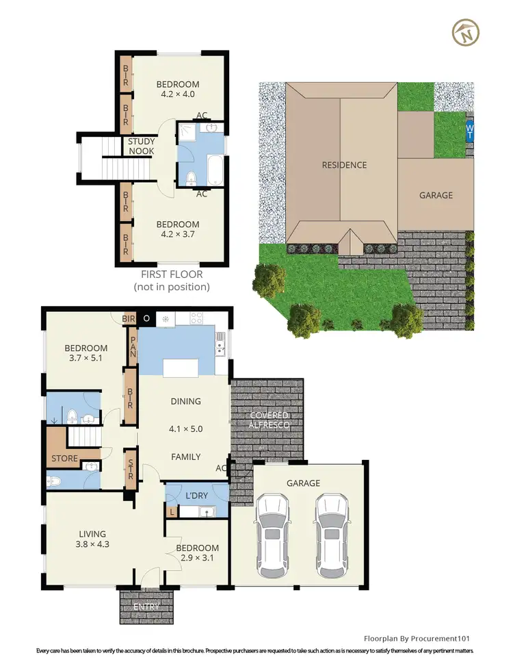 Floorplan of Homely house listing, 7 Lockington Crescent, Dandenong VIC 3175
