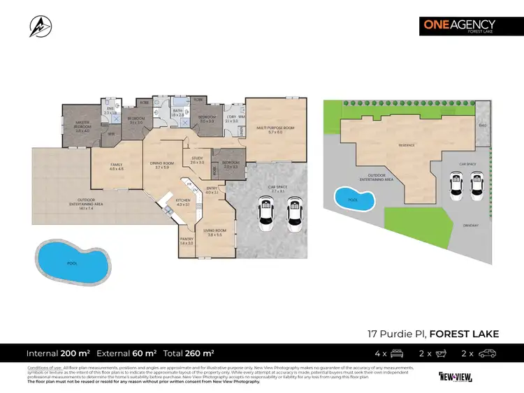 Floorplan of Homely house listing, 17 Purdie Place, Forest Lake QLD 4078