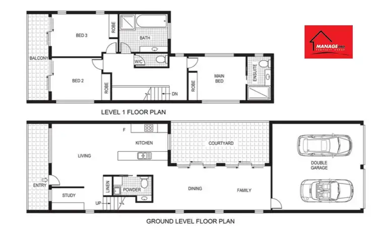 Floorplan of Homely townhouse listing, 1 Tom Nicholas Crescent, Forde ACT 2914