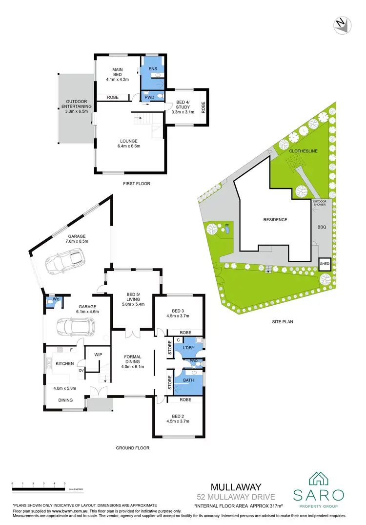 Floorplan of Homely house listing, 52 Mullaway Drive, Mullaway NSW 2456