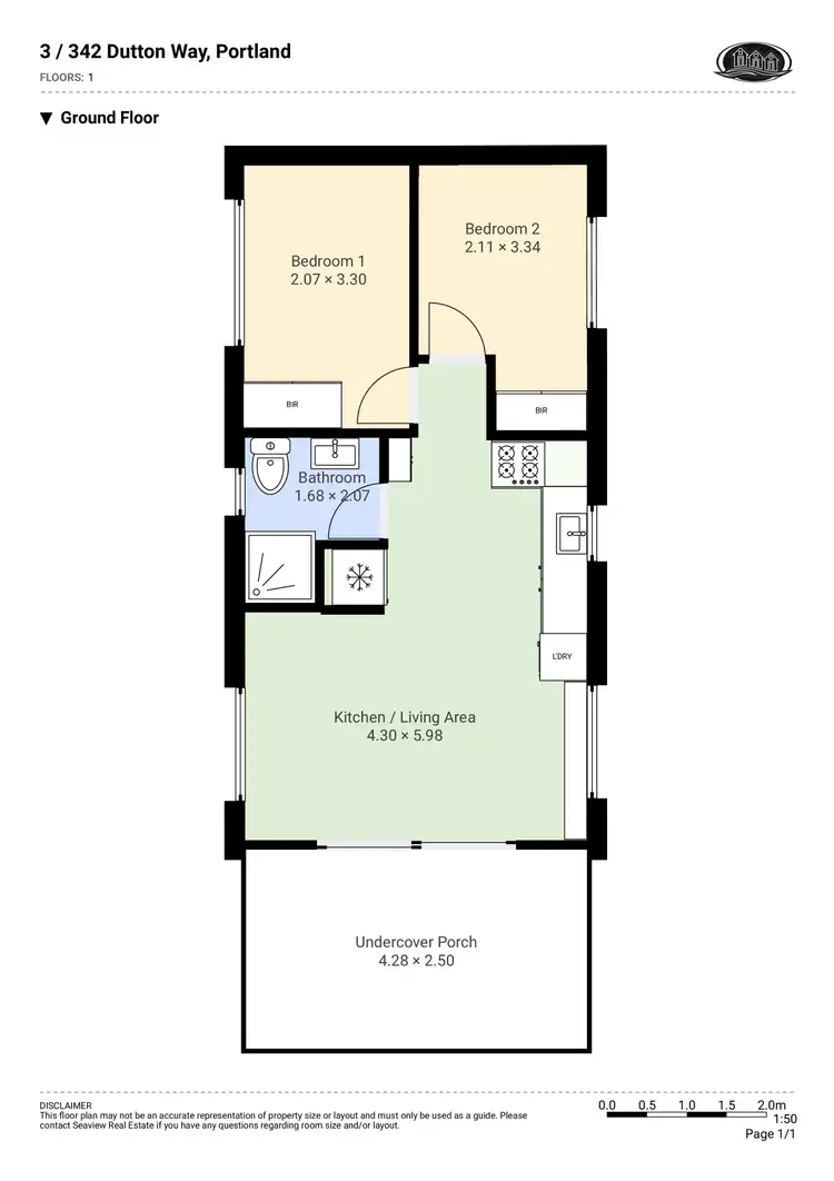 Floorplan of Homely house listing, 3/342 Dutton Way, Portland VIC 3305