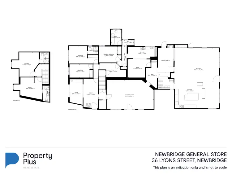 Floorplan of Homely rural property listing, 36 Lyons Street, Newbridge VIC 3551