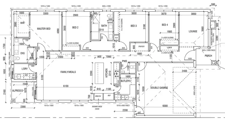 Floorplan of Homely house listing, 8 Woolbrae Place, Highton VIC 3216