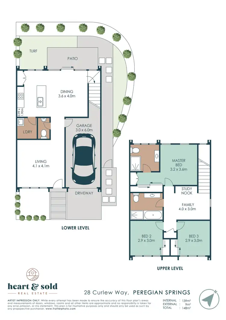 Floorplan of Homely terrace listing, 28 Curlew Way, Peregian Springs QLD 4573