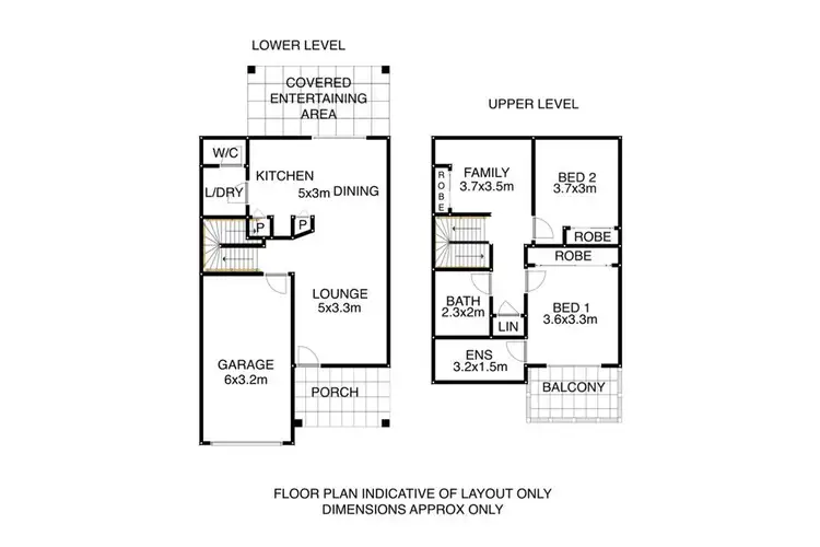 Floorplan of Homely townhouse listing, 6/6 Mactier Drive, Boronia Heights QLD 4124