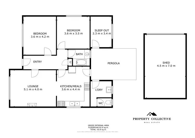 Floorplan of Homely house listing, 2551 Wangaratta-Whitfield Road, Moyhu VIC 3732