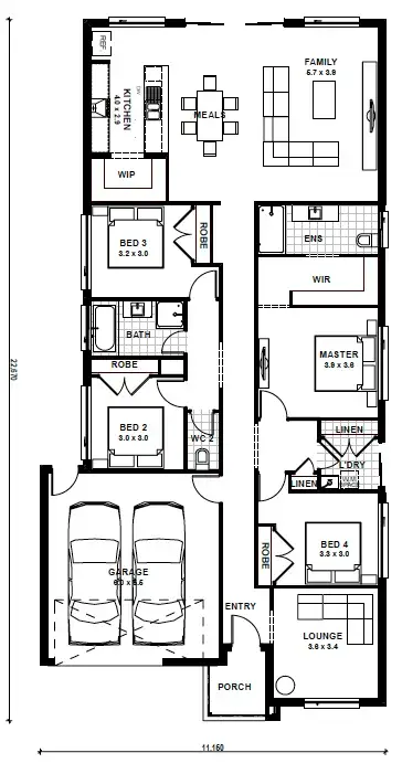 Floorplan of Homely house listing, Lot 4 Gascoyne Circuit, Lara VIC 3212