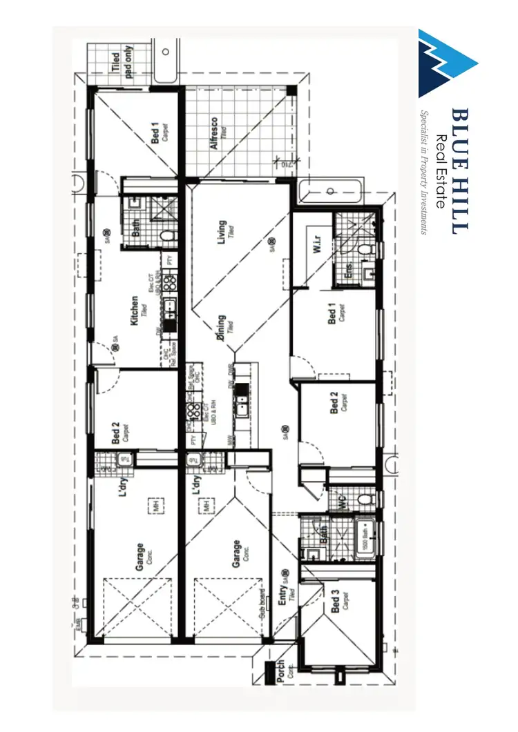 Floorplan of Homely house listing, Address available on request