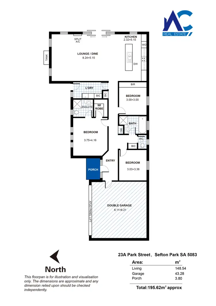 Floorplan of Homely house listing, 23A Park Street, Sefton Park SA 5083