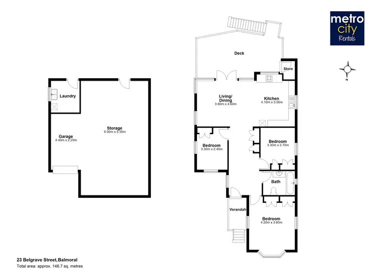 Floorplan of Homely house listing, 23 Belgrave Street, Balmoral QLD 4171