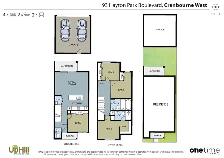 Floorplan of Homely house listing, 93 HAYTON PARK BOULEVARD, Cranbourne West VIC 3977
