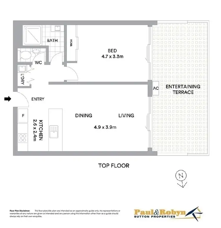 Floorplan of Homely apartment listing, 45/30 Lonsdale Street, Braddon ACT 2612