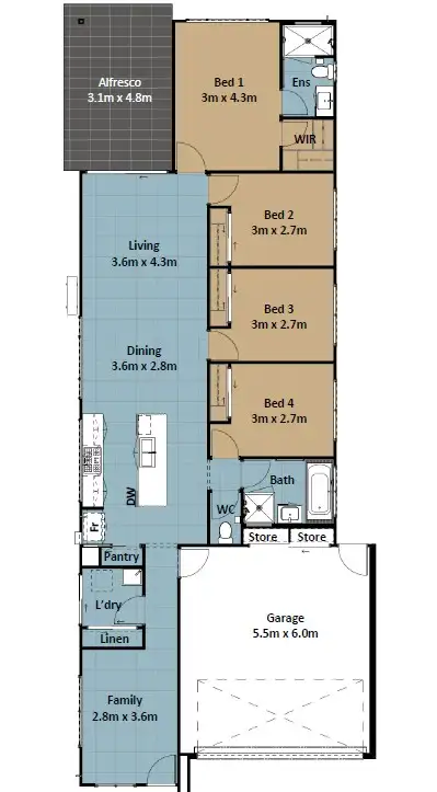 Floorplan of Homely house listing, 60 Coen Road, South Maclean QLD 4280