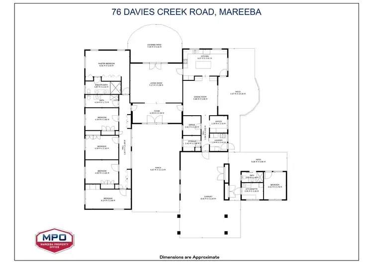 Floorplan of Homely rural property listing, 76 Davies Creek Road, Mareeba QLD 4880