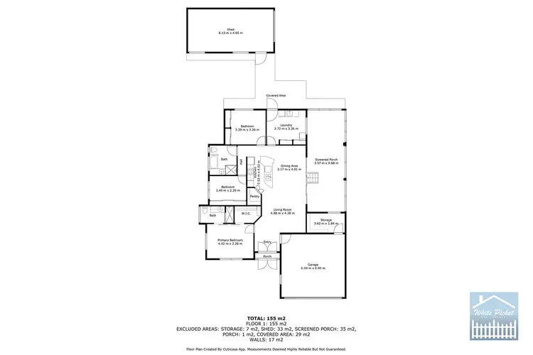 Floorplan of Homely house listing, 17 Malone Drive, Andergrove QLD 4740