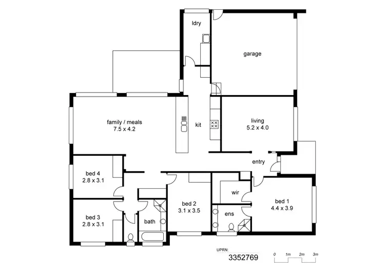 Floorplan of Homely house listing, Address available on request