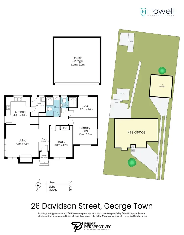 Floorplan of Homely house listing, 26 Davidson Street, George Town TAS 7253