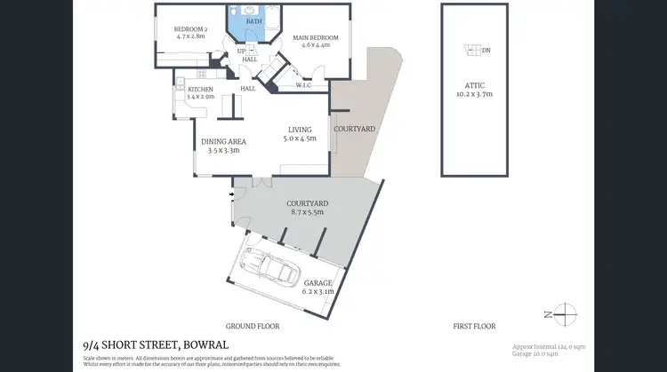 Floorplan of Homely unit listing, 9/4 Short Street, Bowral NSW 2576