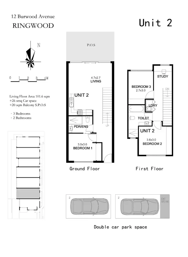 Floorplan of Homely townhouse listing, Address available on request