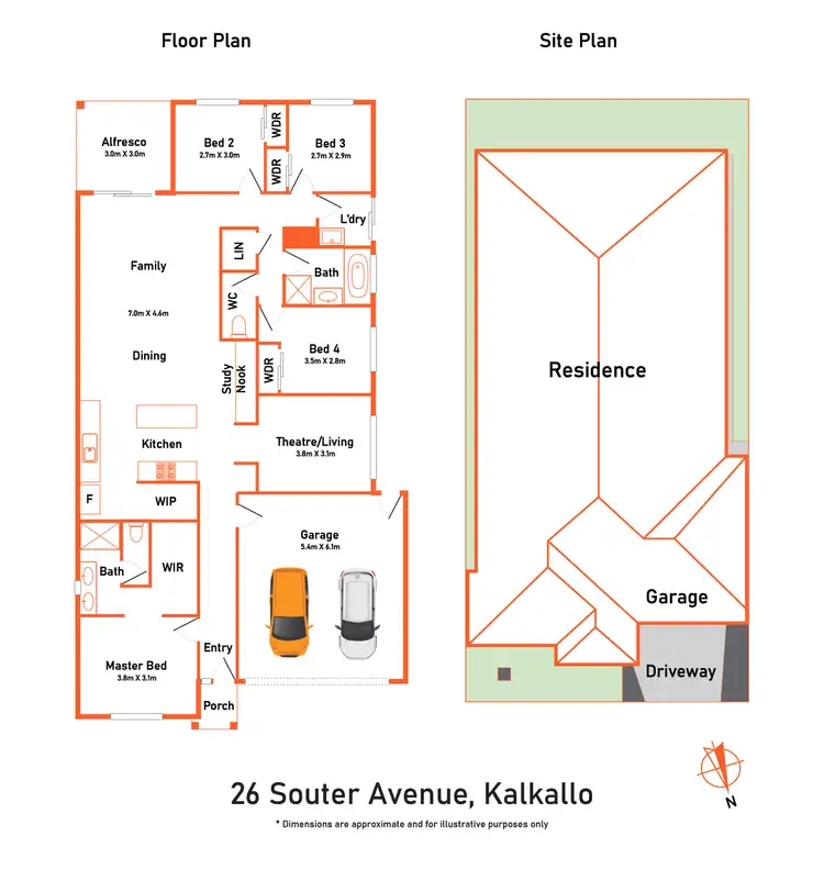 Floorplan of Homely house listing, 26 Souter Avenue, Kalkallo VIC 3064