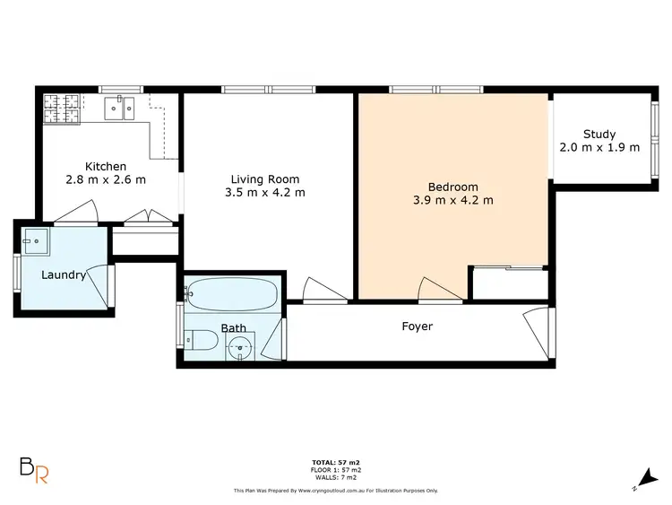 Floorplan of Homely unit listing, Unit 2/53 Beach Road, Bondi Beach NSW 2026