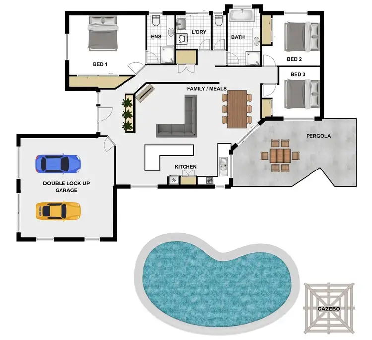 Floorplan of Homely house listing, 2 Pringle Place, Forest Lake QLD 4078