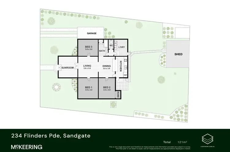 Floorplan of Homely house listing, 234 Flinders Parade, Sandgate QLD 4017