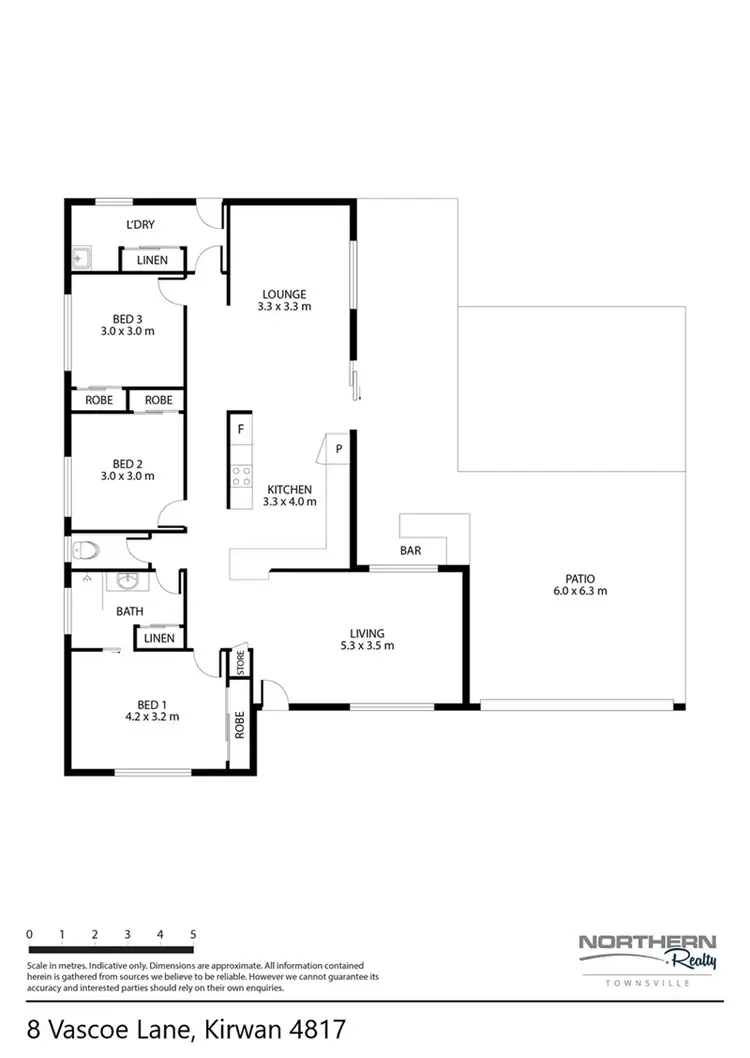 Floorplan of Homely house listing, 8 Vascoe Lane, Kirwan QLD 4817