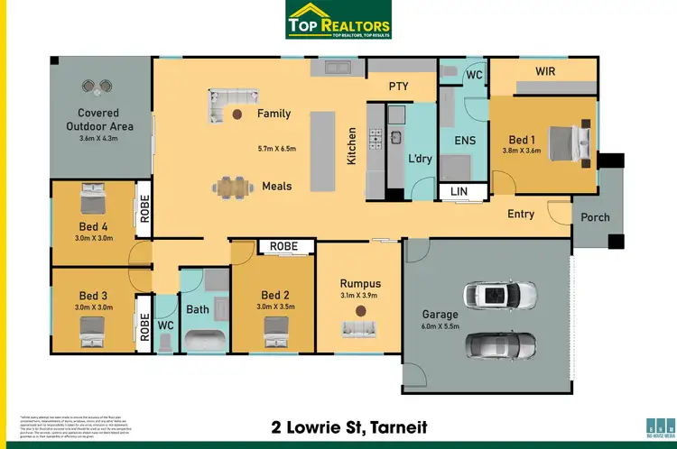 Floorplan of Homely house listing, 2 Lowrie Street, Tarneit VIC 3029