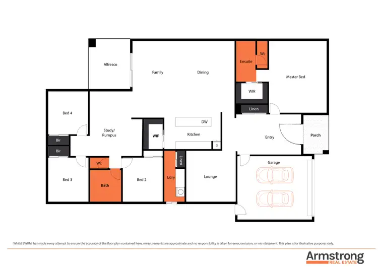 Floorplan of Homely house listing, 2 Glory Way, Armstrong Creek VIC 3217