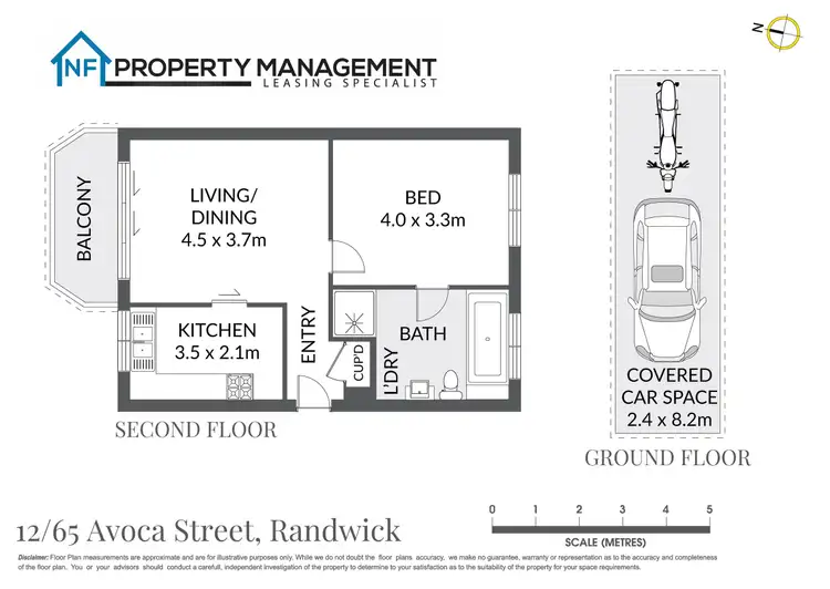 Floorplan of Homely apartment listing, 12/65-69 Avoca Street, Randwick NSW 2031