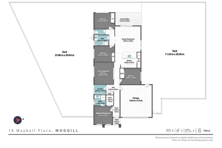 Floorplan of Homely house listing, 18 Maybell Place, Moggill QLD 4070