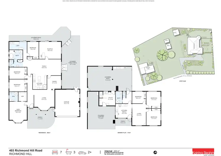 Floorplan of Homely house listing, 403 Richmond Hill Road, Richmond Hill NSW 2480