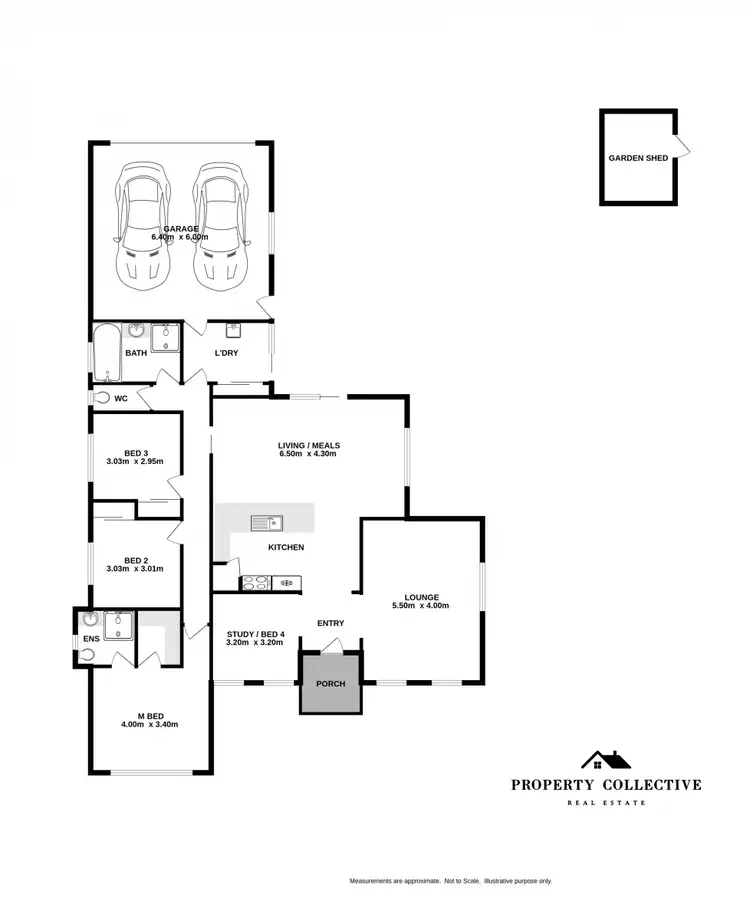 Floorplan of Homely house listing, 8 Mann Court, Beechworth VIC 3747