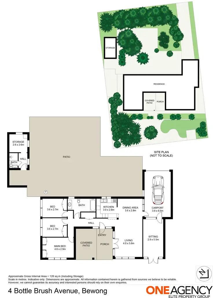 Floorplan of Homely house listing, 4 Bottle Brush Avenue, Bewong NSW 2540