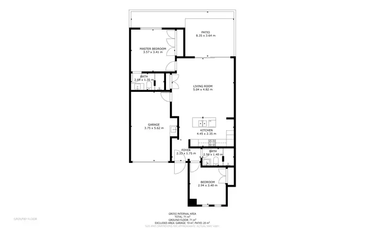 Floorplan of Homely unit listing, 4/8 Horton Street, East Toowoomba QLD 4350