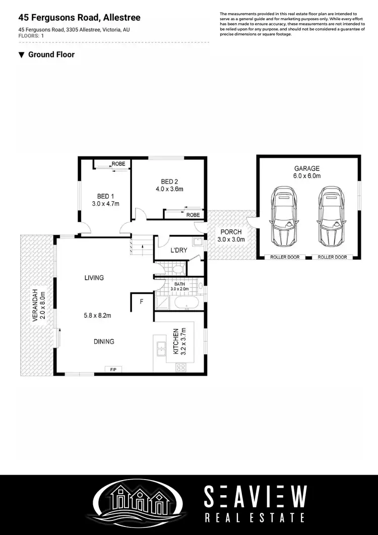Floorplan of Homely house listing, 45 Fergusons Road, Allestree VIC 3305